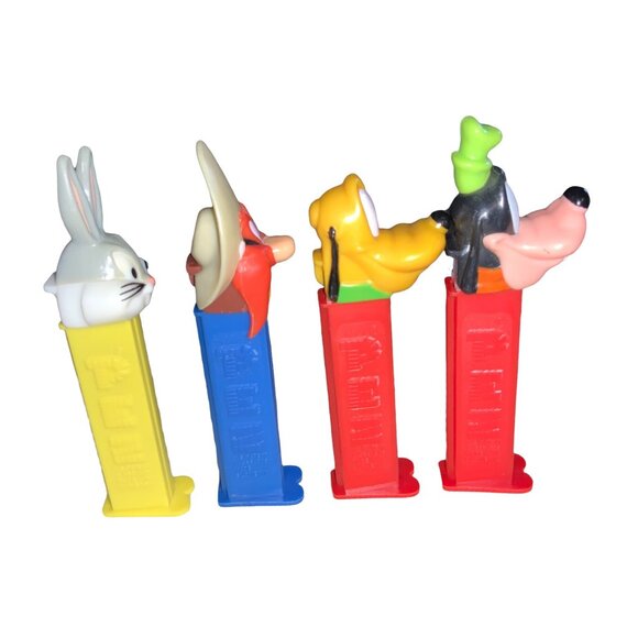 Warner Bros Looney Tunes PEZ containers Goofy Pluto Bugs Yosemite Sam - Picture 4 of 7